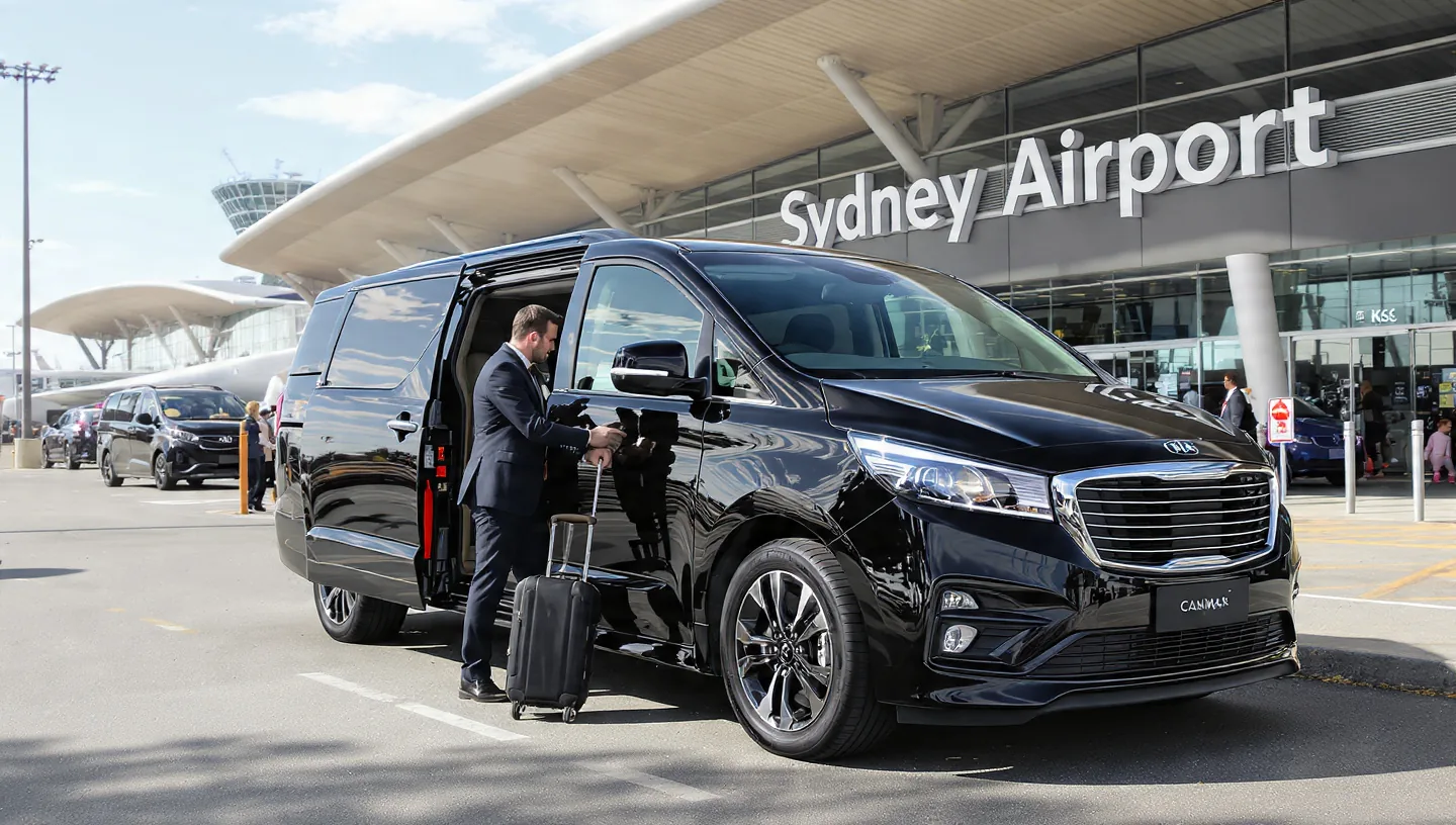 Premium Maxi Taxi Bayside Council service vehicle